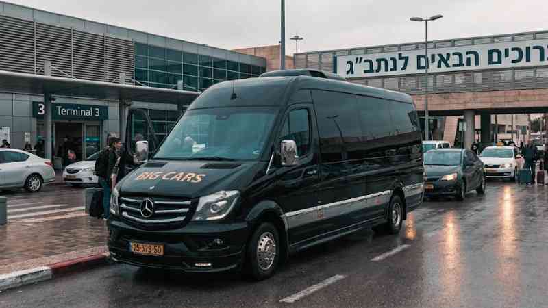 מונית גדולה לנתבג